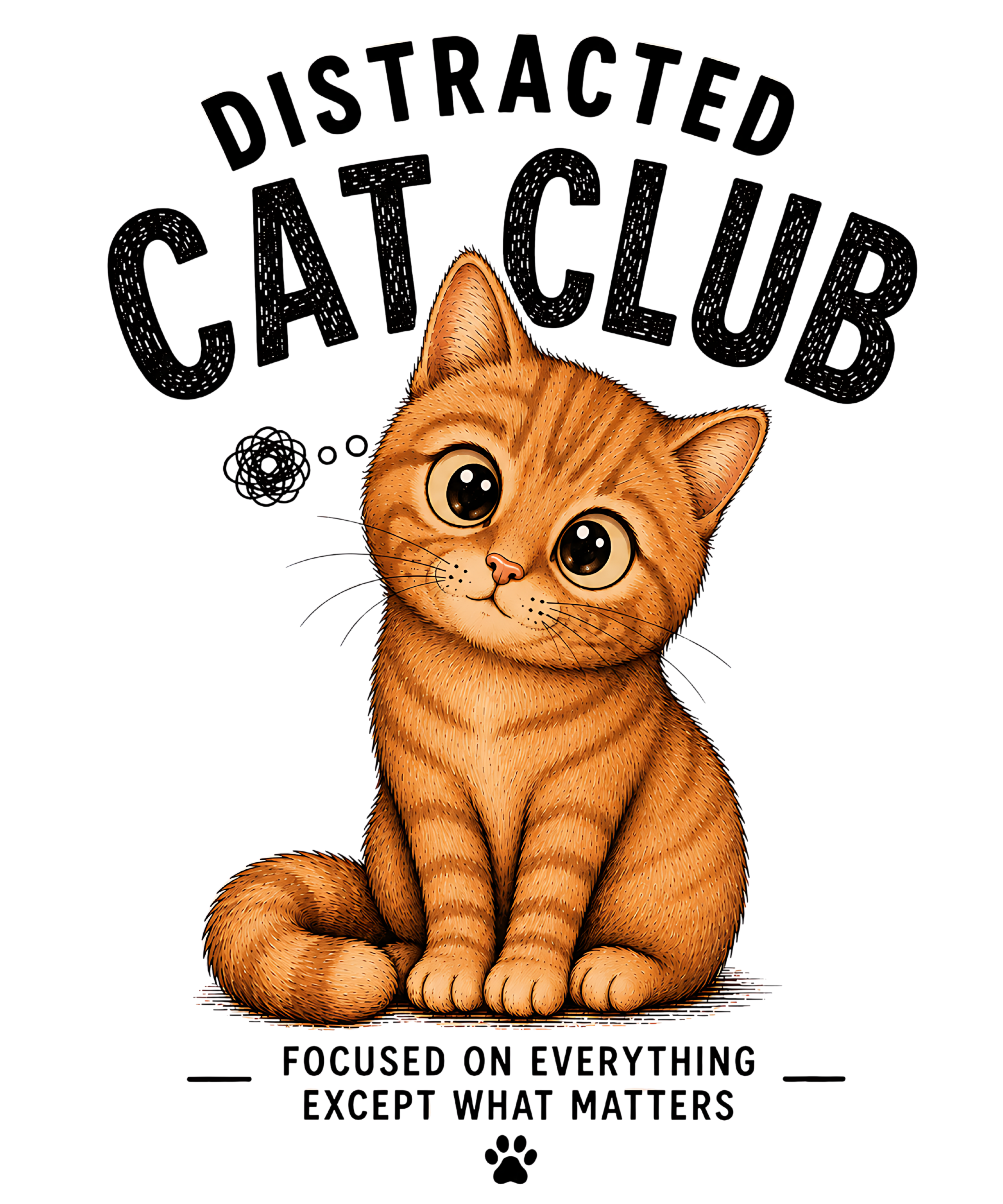 Distracted Cat Club
